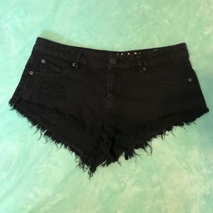 Amazing cheeky black Volcom shorts
